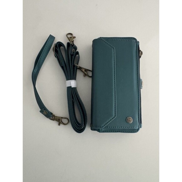 Crossbody Wallet Case Compatible with RFID Blocking 7-Card iPhone 13 Great Gift - Picture 10 of 15